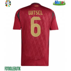 Belgien Axel Witsel #6 Hemmatröja EM 2024 Kortärmad